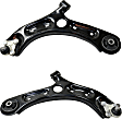 Front, Driver and Passenger Side, Lower Control Arms
