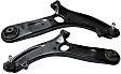 Front, Driver and Passenger Side, Lower Control Arms, With Ball Joint Assembly