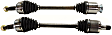 2005 Honda Odyssey - Front, Driver and Passenger Side Axle Assembly, 3.5L 6Cyl