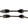 2007 Honda Civic - Front, Driver and Passenger Side Axle Assembly, New, 1.3L 4Cyl