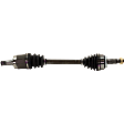 2007 Honda Civic - Front, Driver and Passenger Side Axle Assembly, New, 1.3L 4Cyl