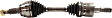 2006-2010 Hummer H3 - Front, Driver and Passenger Side Axle Assembly - Set of 2
