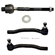 2003 Honda Pilot - Front, Driver and Passenger Side, Inner and Outer Tie Rod End