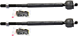 Front, Driver and Passenger Side, Inner Tie Rod Ends