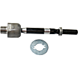 Front, Driver and Passenger Side, Inner and Outer Tie Rod Ends, 4 Cylinder, 2.4L Engine