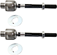 Front, Driver and Passenger Side, Inner Tie Rod Ends
