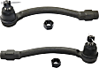 Front, Driver and Passenger Side, Outer Tie Rod Ends
