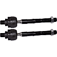 Front, Driver and Passenger Side, Inner Tie Rod Ends