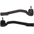 Front and Rear, Driver and Passenger Side, Inner and Outer Tie Rod End