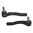 Front, Driver and Passenger Side, Outer Tie Rod Ends
