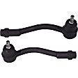Front, Driver and Passenger Side, Outer Tie Rod Ends