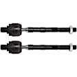 Front, Driver and Passenger Side, Inner Tie Rod Ends