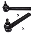 Front, Driver and Passenger Side, Outer Tie Rod Ends