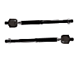 Front, Driver and Passenger Side, Inner Tie Rod Ends