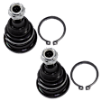 Front, Driver and Passenger Side, Lower Ball Joints
