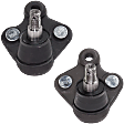 Front, Driver and Passenger Side, Lower Ball Joints