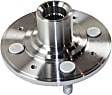 2-Wheel Set Front, Driver and Passenger Side Wheel Hubs, without Bearing, 4 x 3.94 in. Bolt Pattern