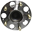 2012 Honda Accord LX - Front and Rear, Driver and Passenger Side Wheel Hub, FWD, 5 Lugs