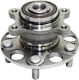 4-Wheel Set Front and Rear, Driver and Passenger Side Wheel Hubs, Front - Without Bearing; Rear - With Bearing