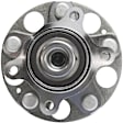 4-Wheel Set Front and Rear, Driver and Passenger Side Wheel Hubs, Front - Without Bearing; Rear - With Bearing