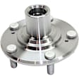4-Wheel Set Front and Rear, Driver and Passenger Side Wheel Hubs, Front - Without Bearing; Rear - With Bearing