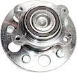 4-Wheel Set Front and Rear, Driver and Passenger Side Wheel Hubs, Front - Without Bearing; Rear - With Bearing