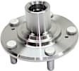 4-Wheel Set Front and Rear, Driver and Passenger Side Wheel Hubs, Front - Without Bearing; Rear - With Bearing