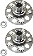 Rear, Driver and Passenger Side Wheel Hub, 5 Lugs, Without Bearing, 2.4L, 4Cyl
