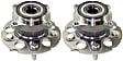 2014 Honda CR-V - Rear Wheel Hub, AWD, 5 Lugs, With Bearing