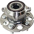 2014 Honda CR-V - Rear Wheel Hub, AWD, 5 Lugs, With Bearing