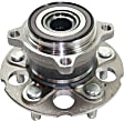 2014 Honda CR-V - Rear Wheel Hub, AWD, 5 Lugs, With Bearing