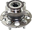 2014 Honda CR-V - Rear Wheel Hub, AWD, 5 Lugs, With Bearing