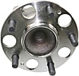 2014 Honda Accord EX-L - Rear Wheel Hub, 5 Lugs, With Bearing