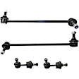 Front and Rear Sway Bar Links, 4 Cyl., 2.4L Engine, For Models without Sport Suspension