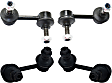 Front and Rear, Driver and Passenger Side Sway Bar Link