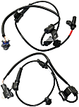 Front, Driver and Passenger Side ABS Speed Sensor Set of 2