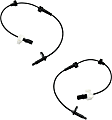 Rear, Driver and Passenger Side ABS Speed Sensor Set of 2