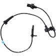 Front, Driver and Passenger Side ABS Speed Sensors