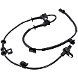 Front, Driver and Passenger Side ABS Speed Sensors