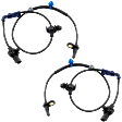 Front, Driver and Passenger Side ABS Speed Sensors