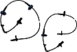 Front, Driver and Passenger Side ABS Speed Sensors