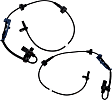 Front, Driver and Passenger Side ABS Speed Sensors