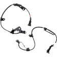 Rear, Driver and Passenger Side ABS Wheel Speed Sensor Wiring Harnesses, FWD