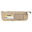 Sun Visor, Beige, Set of 2