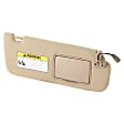 Sun Visor, Beige, Set of 2