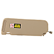 Sun Visor, Beige, Set of 2