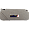 Sun Visor, Gray, Set of 2