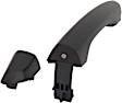 2017 Hyundai Elantra - Front, Driver and Passenger Side Exterior Door Handles, Primed, Driver Side - with Keyhole/Passenger Side - with Key Hole Cover and without Key Hole, For Models without Smart Entry System