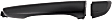 2017 Hyundai Elantra - Front, Driver and Passenger Side Exterior Door Handles, Primed, Driver Side - with Keyhole/Passenger Side - with Key Hole Cover and without Key Hole, For Models without Smart Entry System