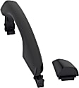 2017 Hyundai Elantra - Front, Driver and Passenger Side Exterior Door Handles, Primed, Driver Side - with Keyhole/Passenger Side - with Key Hole Cover and without Key Hole, For Models without Smart Entry System